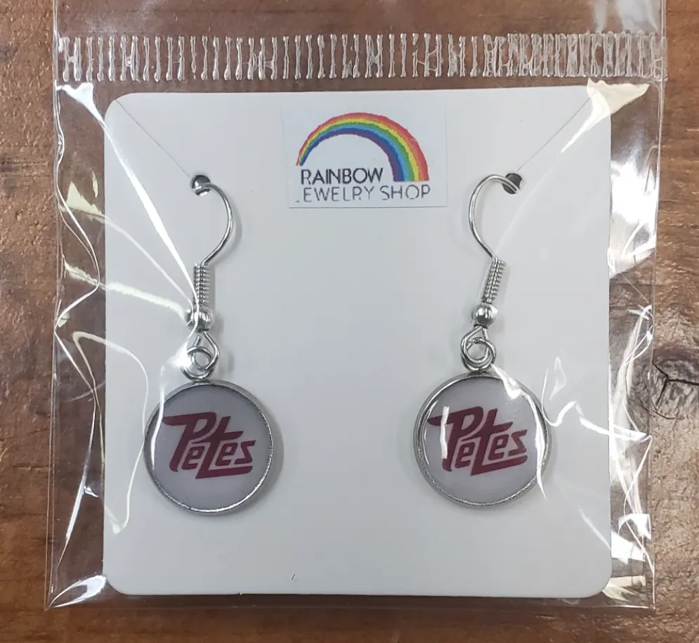 Petes dangle earrings