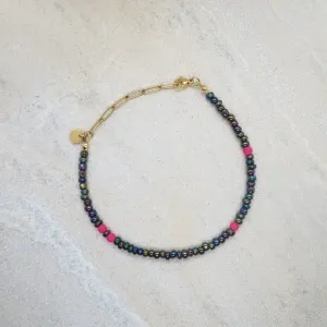 PINK PLANET ANKLET