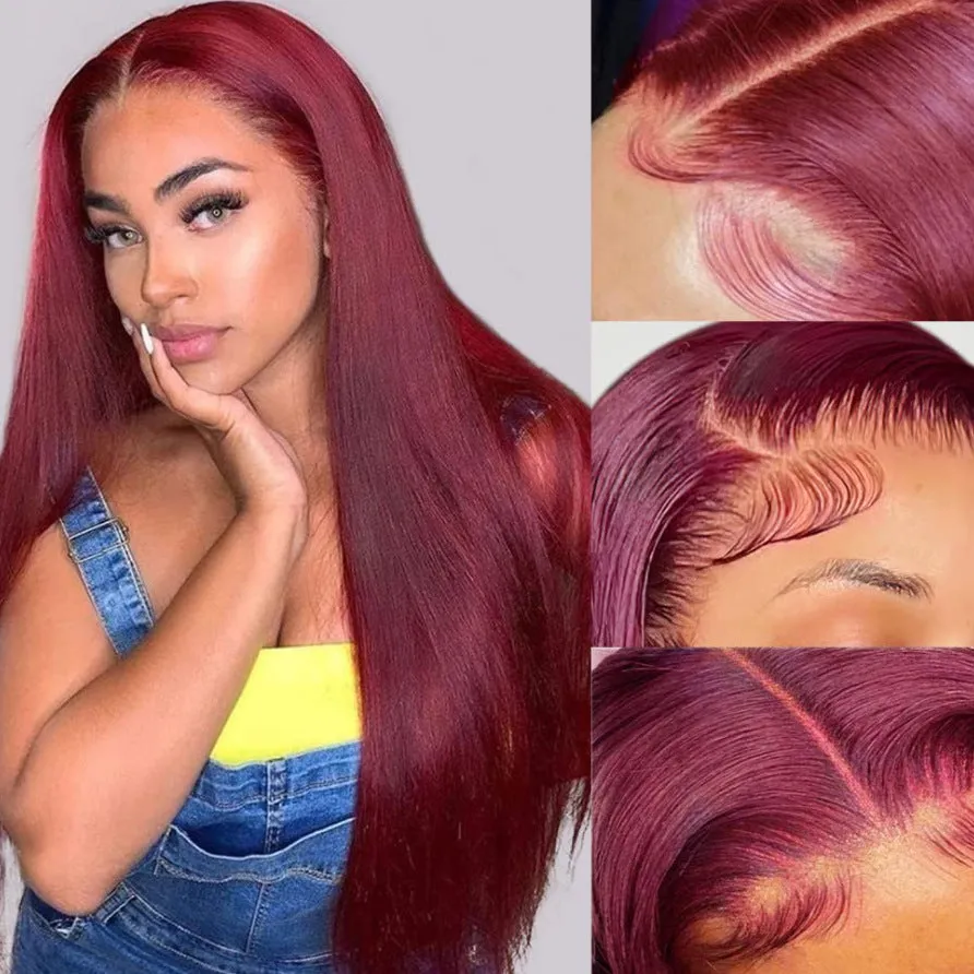 "Ruby"  13x4 100% Human hair wigs