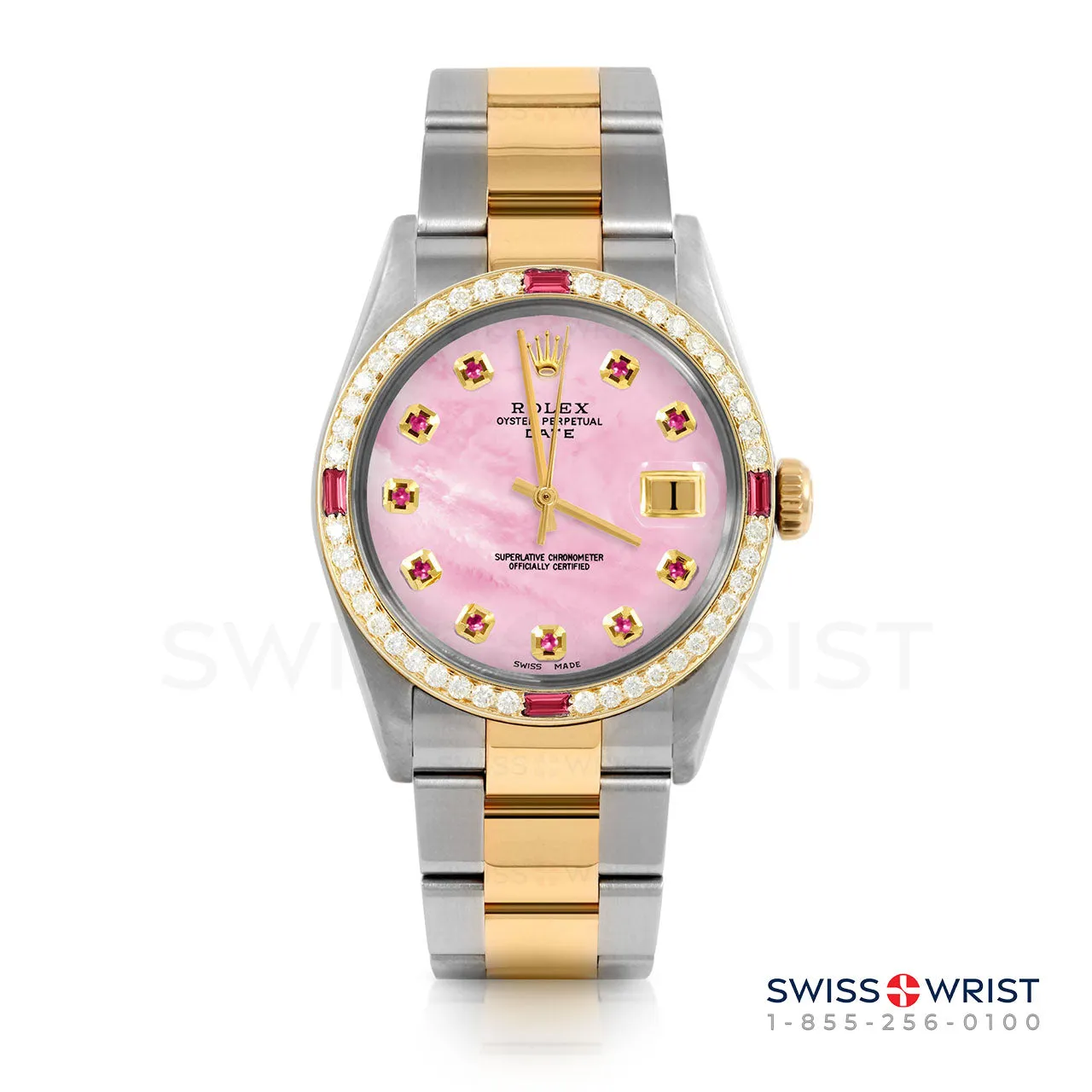 Rolex Date 34mm | 1500-TT-PMOP-RBY-AM-4RBY-OYS