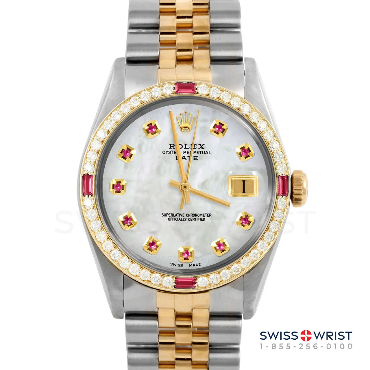 Rolex Date 34mm | 1500-TT-WMOP-RBY-AM-4RBY-JBL