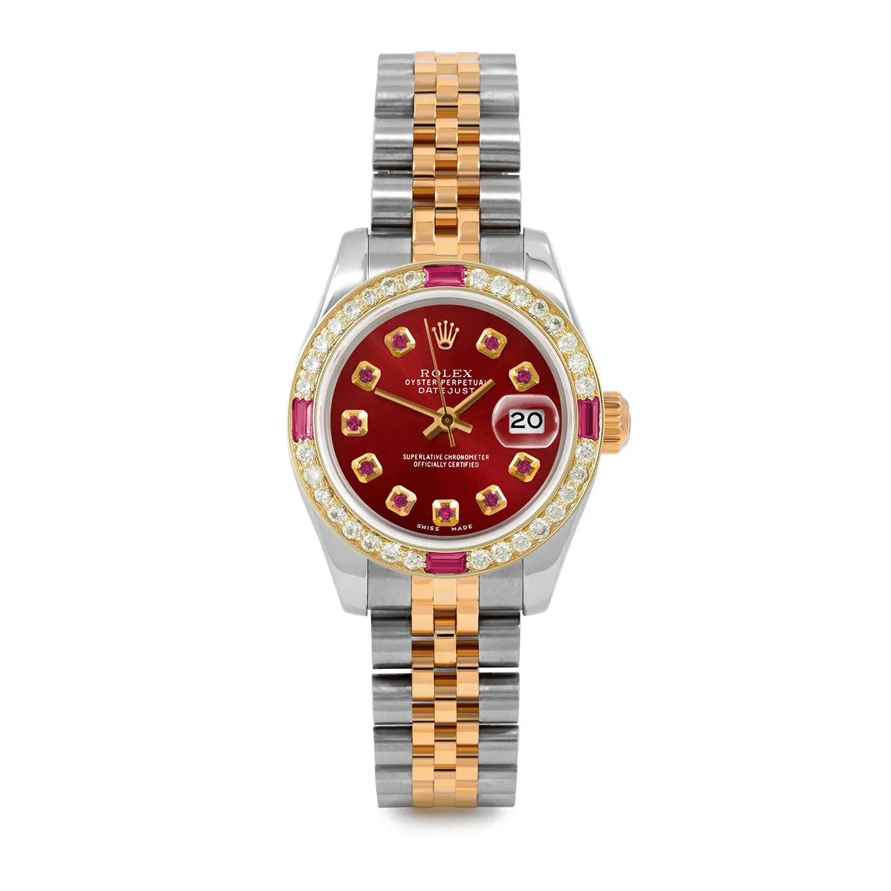 Rolex Datejust 26mm | 179173-RED-RBY-AM-4RBY-JBL