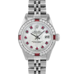 Rolex Datejust 26mm | 6917-SS-WMOP-RBY-AM-4RBY-JBL