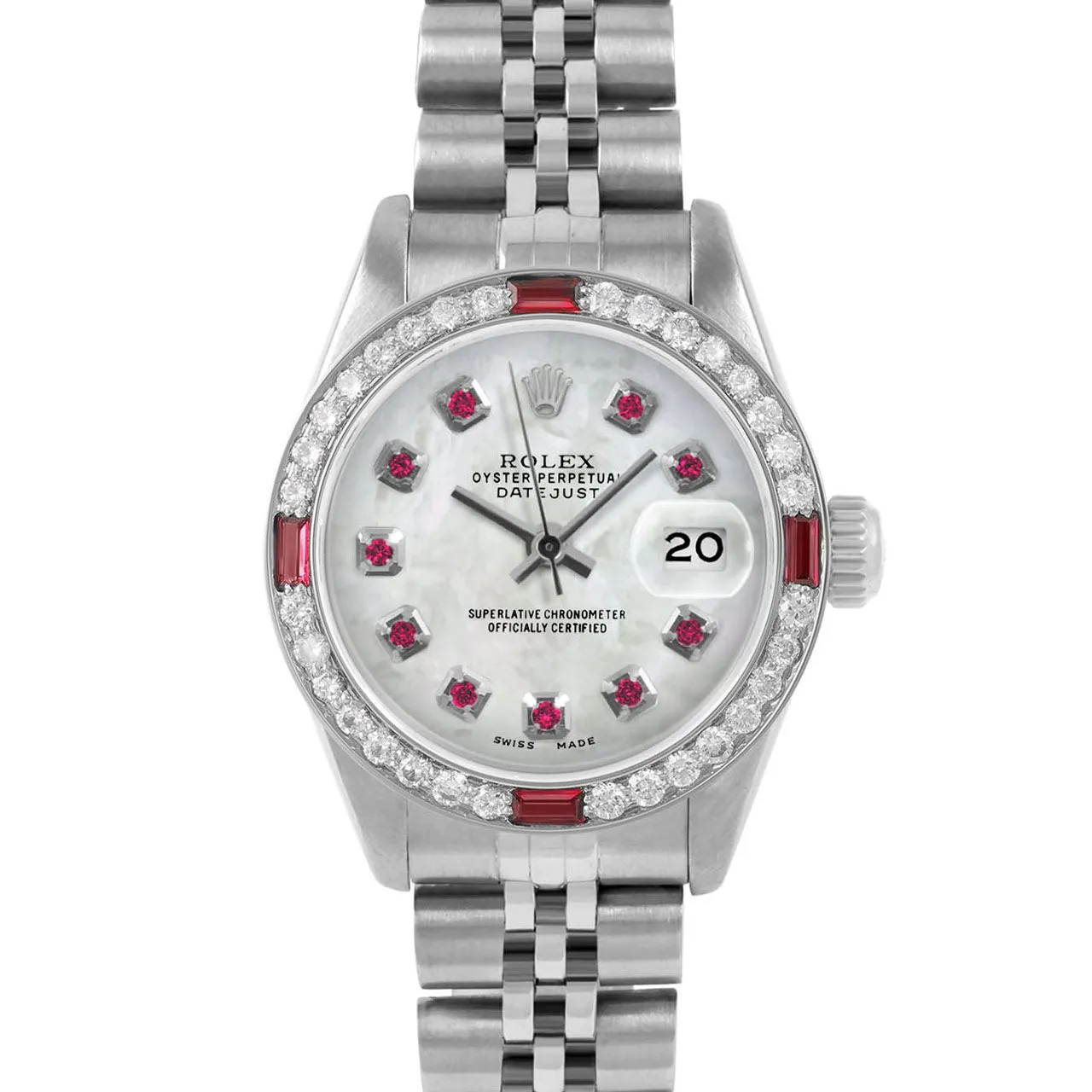Rolex Datejust 26mm | 6917-SS-WMOP-RBY-AM-4RBY-JBL