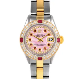 Rolex Datejust 26mm | 6917-TT-PMOP-STRR-4RBY-OYS