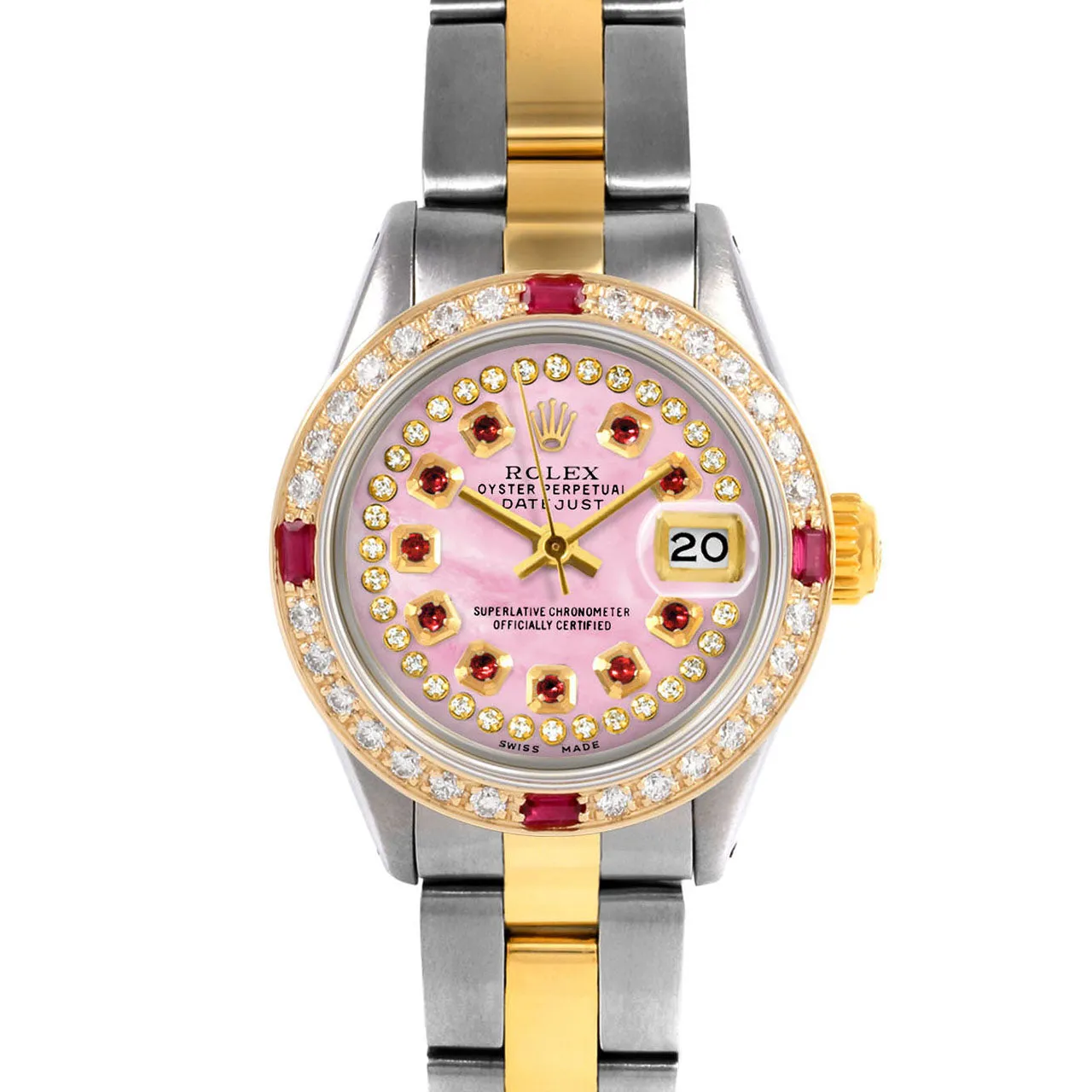 Rolex Datejust 26mm | 6917-TT-PMOP-STRR-4RBY-OYS