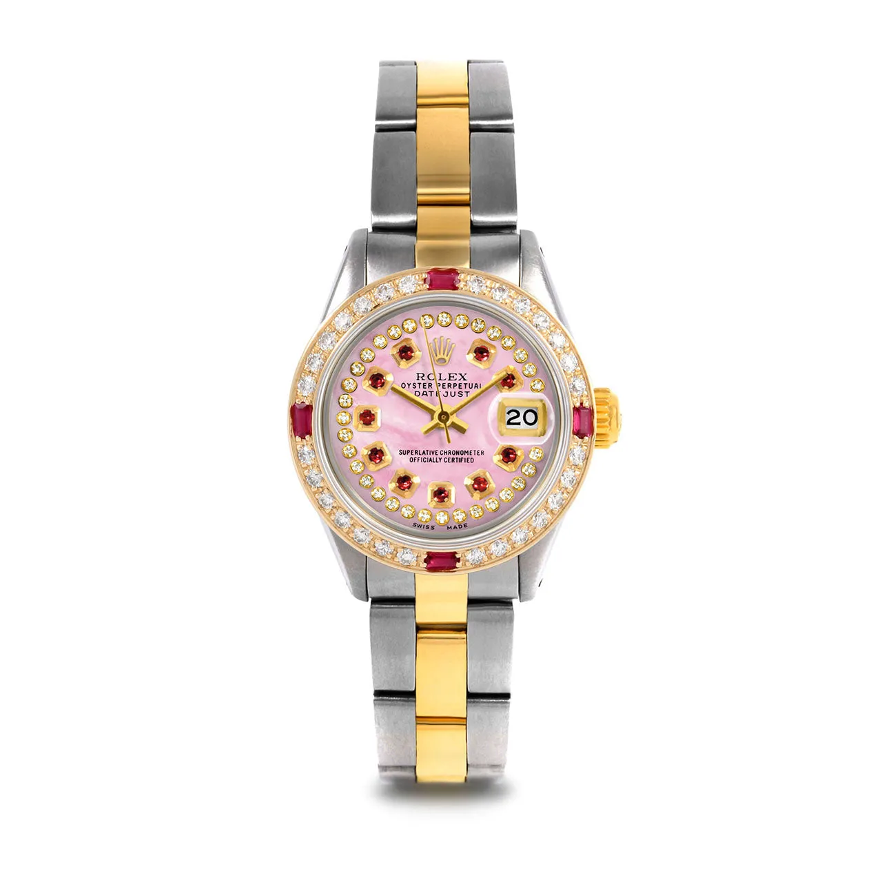 Rolex Datejust 26mm | 6917-TT-PMOP-STRR-4RBY-OYS