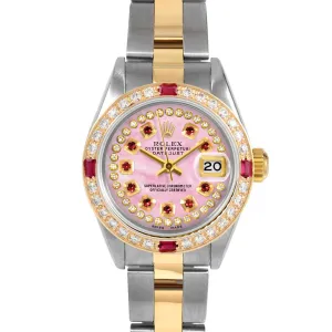 Rolex Datejust 26mm | 69173-PMOP-STRR-4RBY-OYS