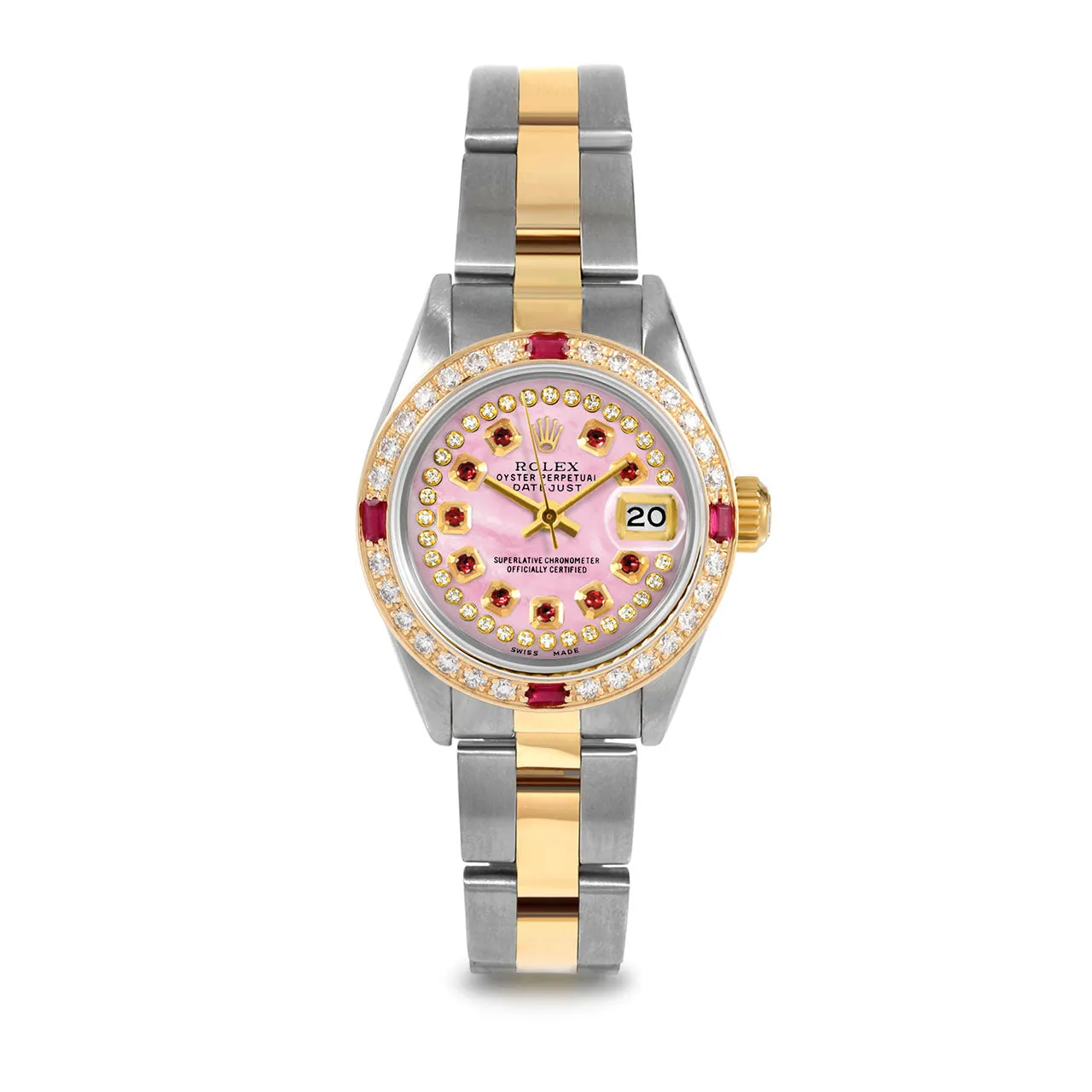 Rolex Datejust 26mm | 69173-PMOP-STRR-4RBY-OYS