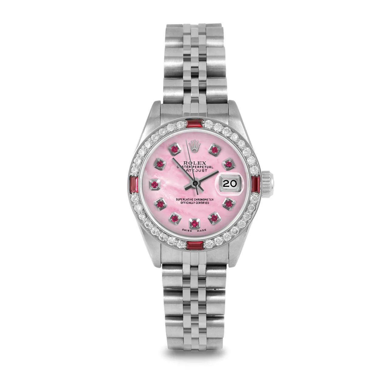 Rolex Datejust 26mm | 69174-PMOP-RBY-AM-4RBY-JBL