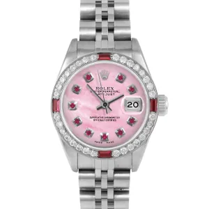 Rolex Datejust 26mm | 69174-PMOP-RBY-AM-4RBY-JBL