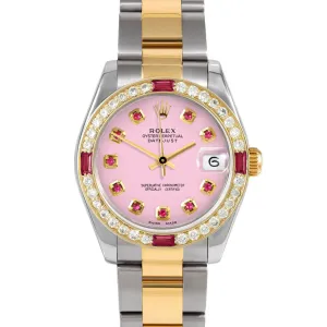 Rolex Datejust 31mm | 178273-PNK-RBY-AM-4RBY-OYS