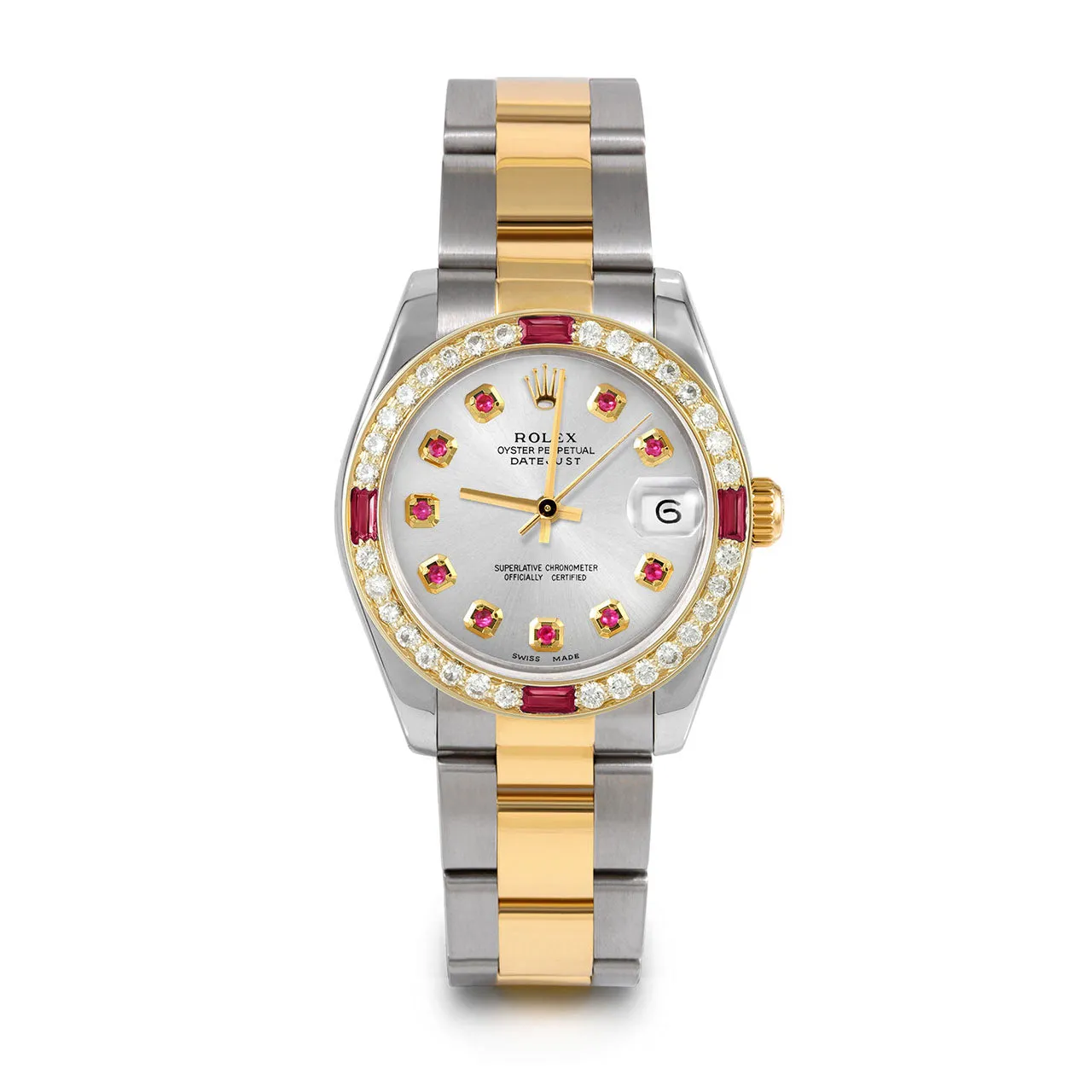 Rolex Datejust 31mm | 178273-SLV-RBY-AM-4RBY-OYS