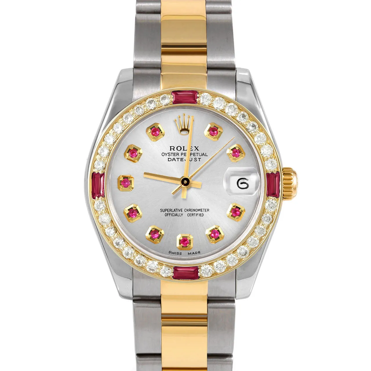 Rolex Datejust 31mm | 178273-SLV-RBY-AM-4RBY-OYS