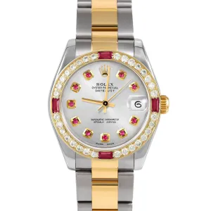 Rolex Datejust 31mm | 178273-SLV-RBY-AM-4RBY-OYS