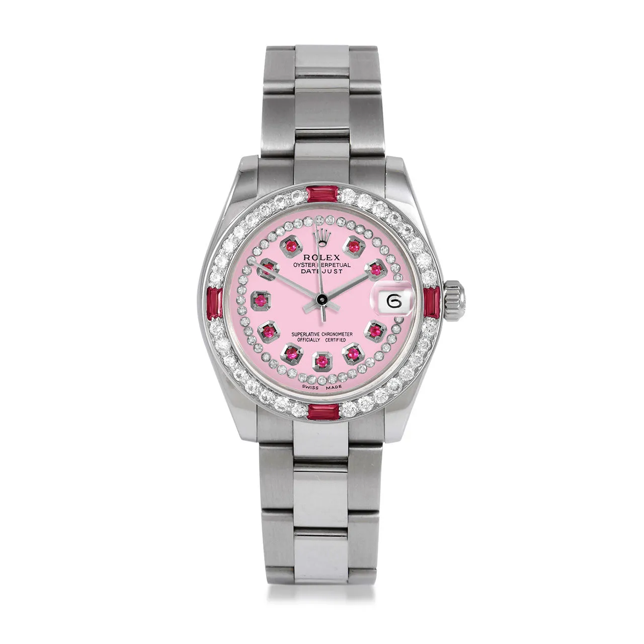 Rolex Datejust 31mm | 178274-PNK-STRR-4RBY-OYS