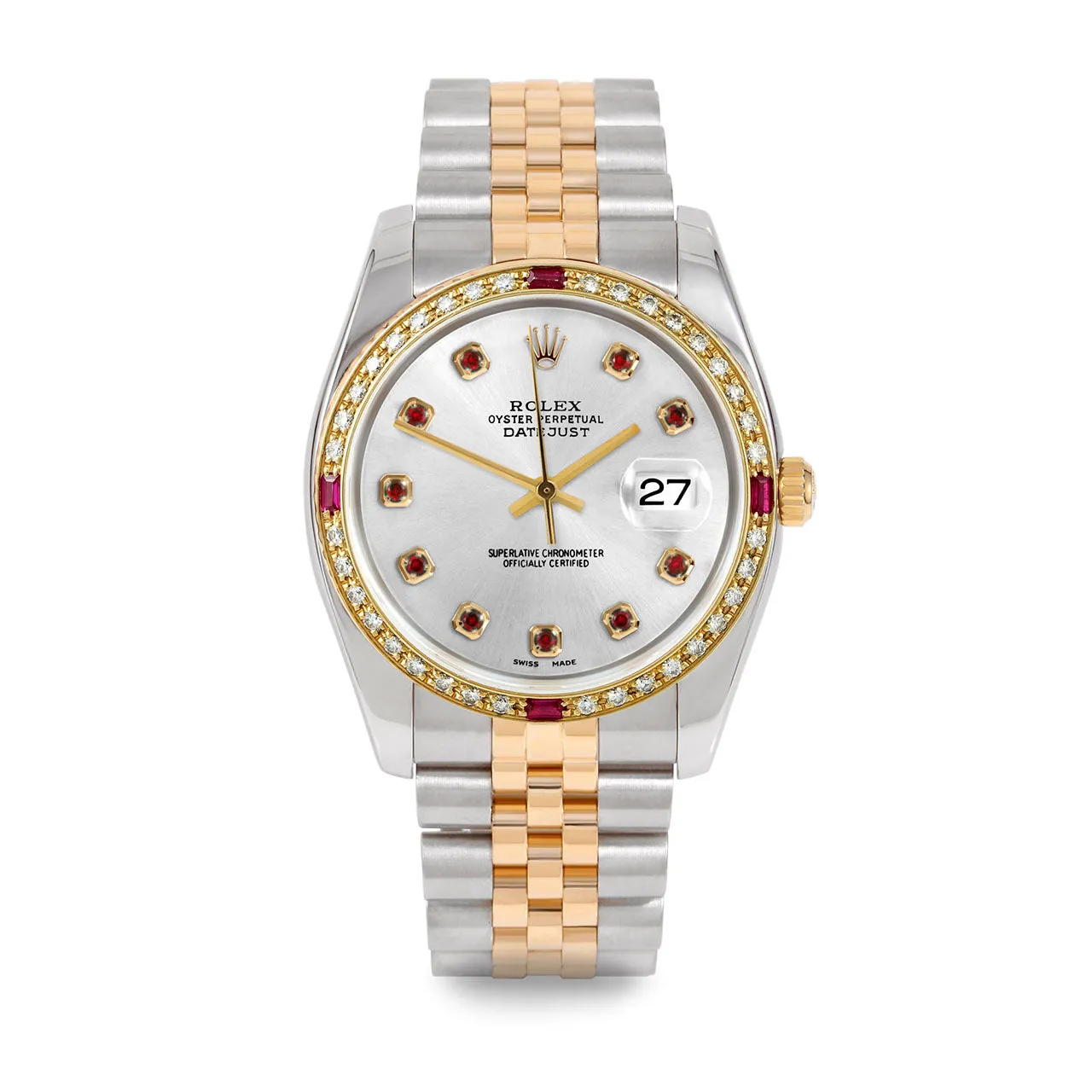 Rolex Datejust 36mm | 116233-SLV-RBY-AM-4RBY-JBL