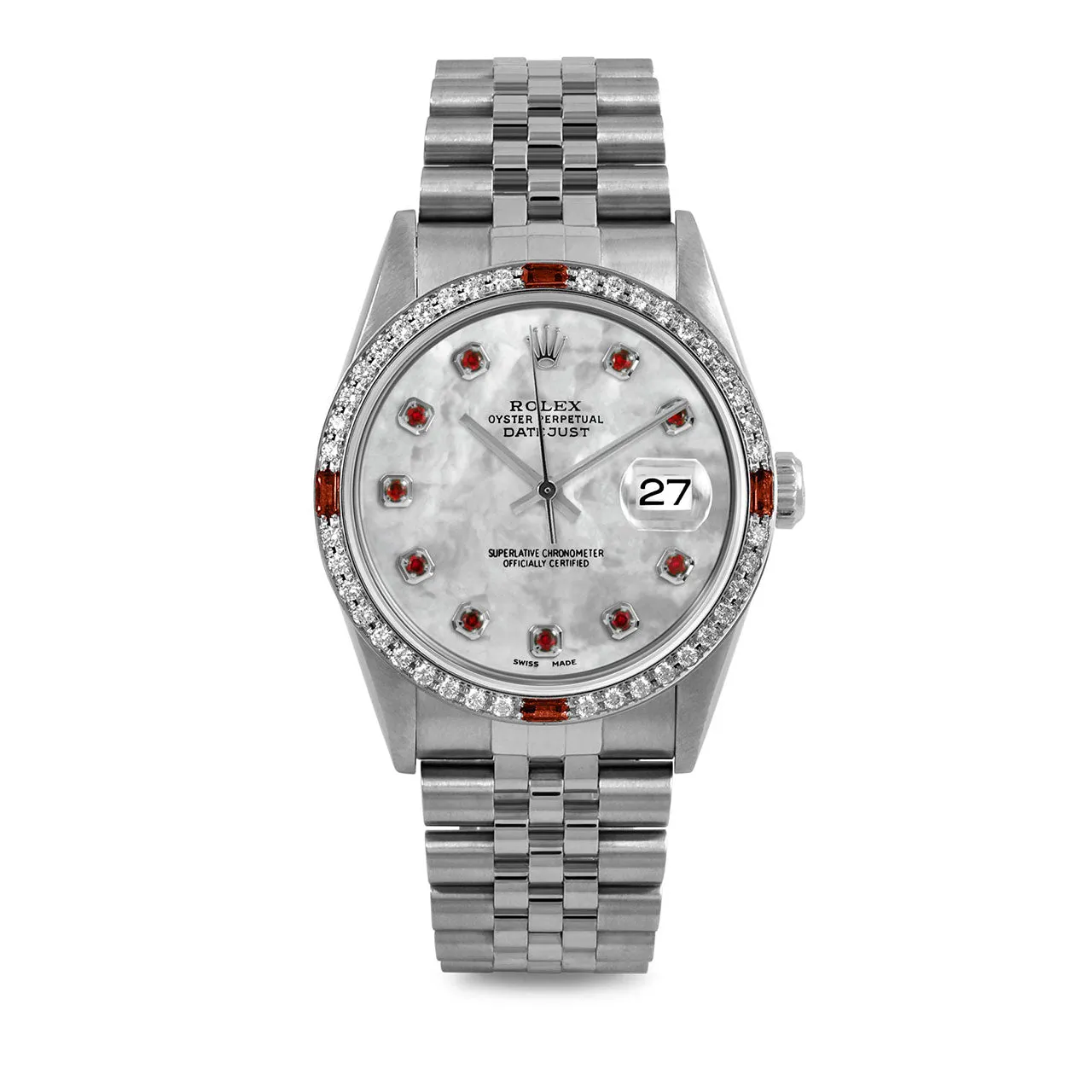 Rolex Datejust 36mm | 16234-WMOP-RBY-AM-4RBY-JBL