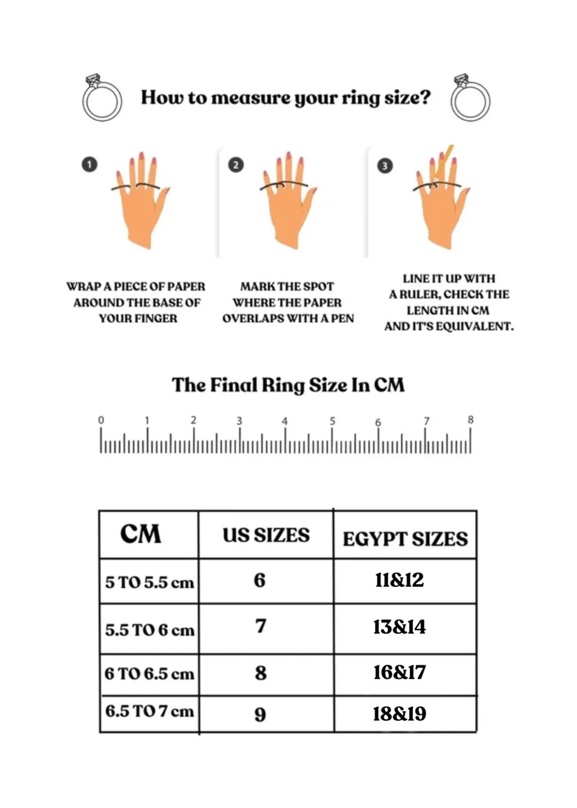 Round Zircon Statement Band