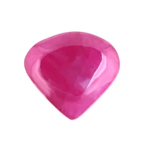 Ruby 11.6X12.5 MM Pear Heart Cab 7.35 Cts.