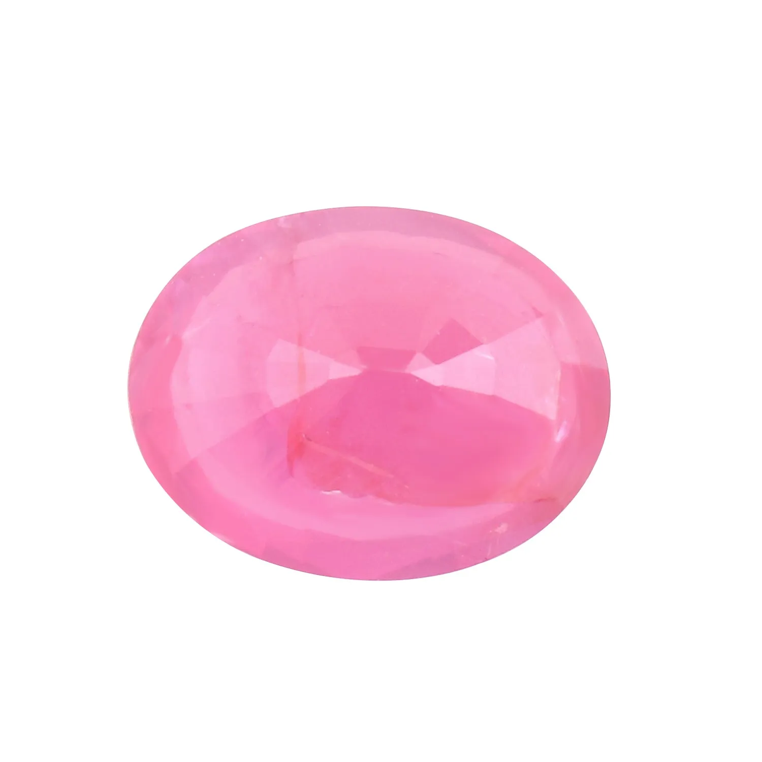 Ruby 9.52X7.36 MM Cut Oval 3.03 Cts.