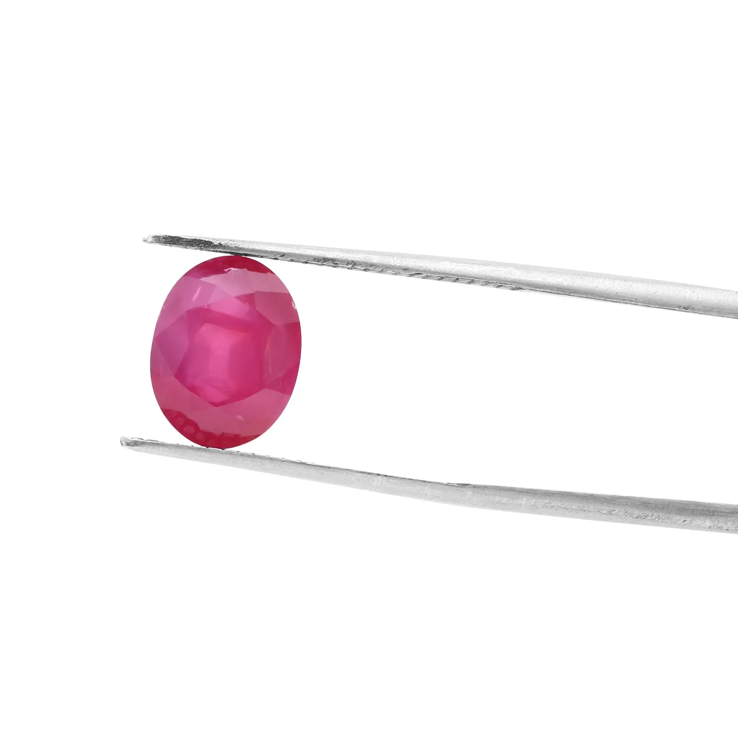 Ruby 9.52X7.36 MM Cut Oval 3.03 Cts.