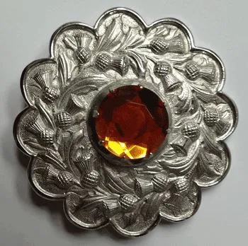 Scots Guards Pipers Plaid Brooch