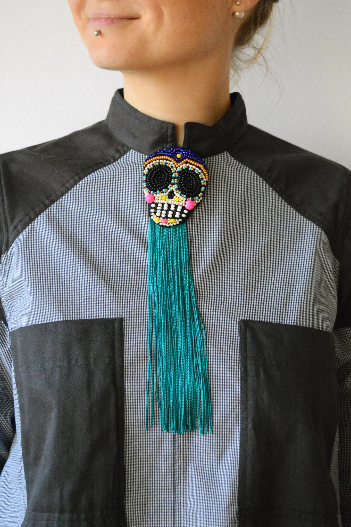 Small Sugarskull   fringe
