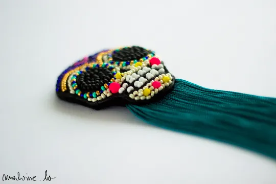 Small Sugarskull   fringe
