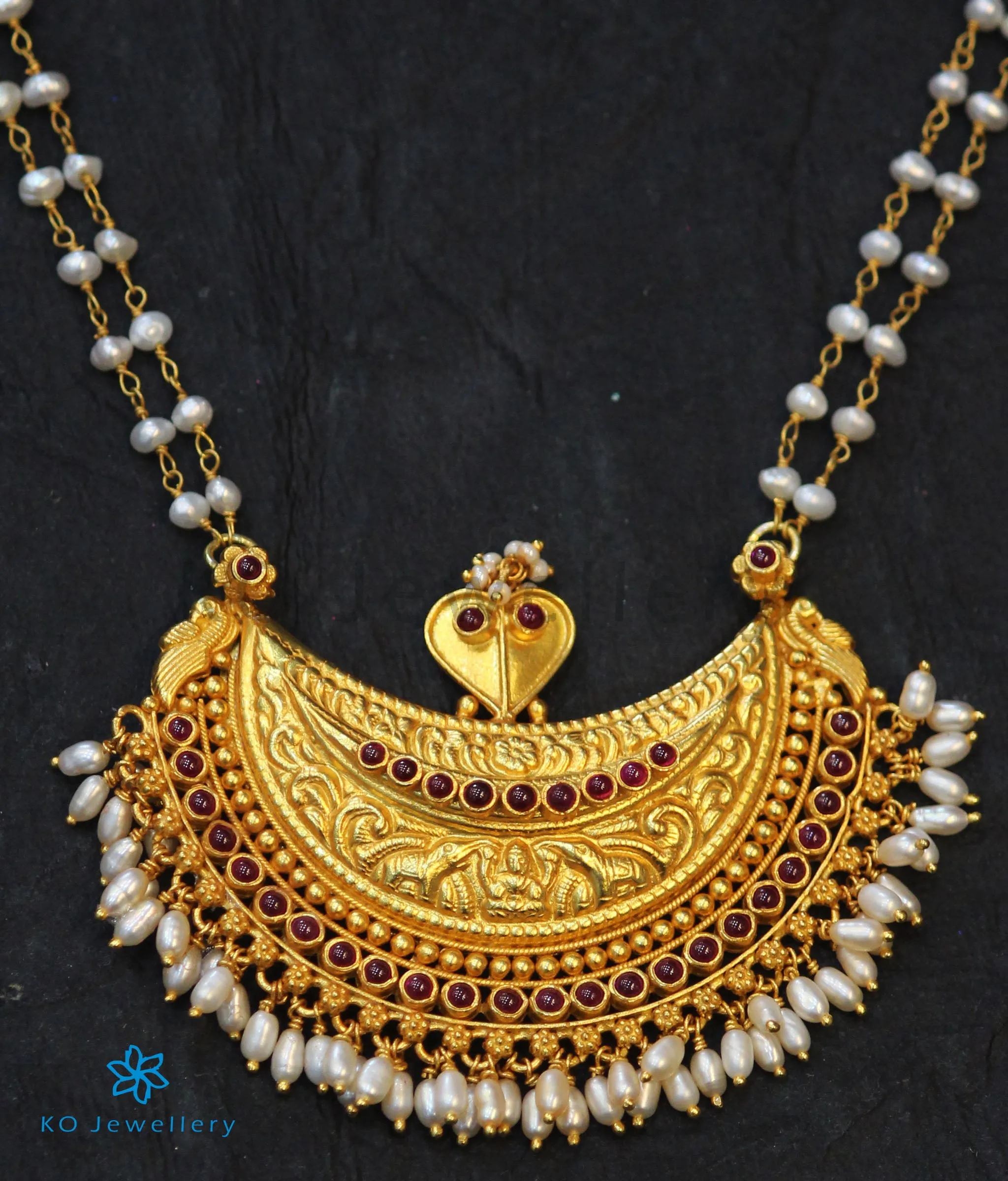The Amodini Kodava Kokkethathi Silver Pendant